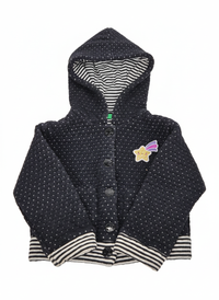 Svrchní bavlněná bunda/mikina United Colors of Benetton 82 – AI enhanced