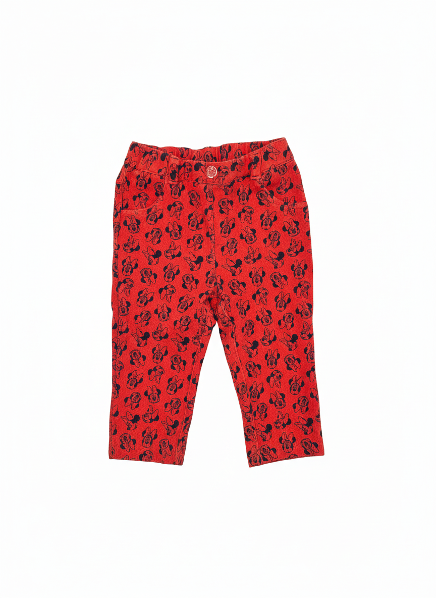 Kalhoty Minnie Mouse C&A 74 – AI enhanced
